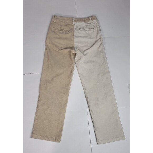 Brixton Womens Two-Tone Cream/Khaki Tan Victory Corduroy Pants Size 26 - Picture 5 of 11